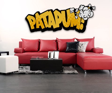 ONOMATOPEYA GRANDE PATAPUM! AZUL Y TURQUESA